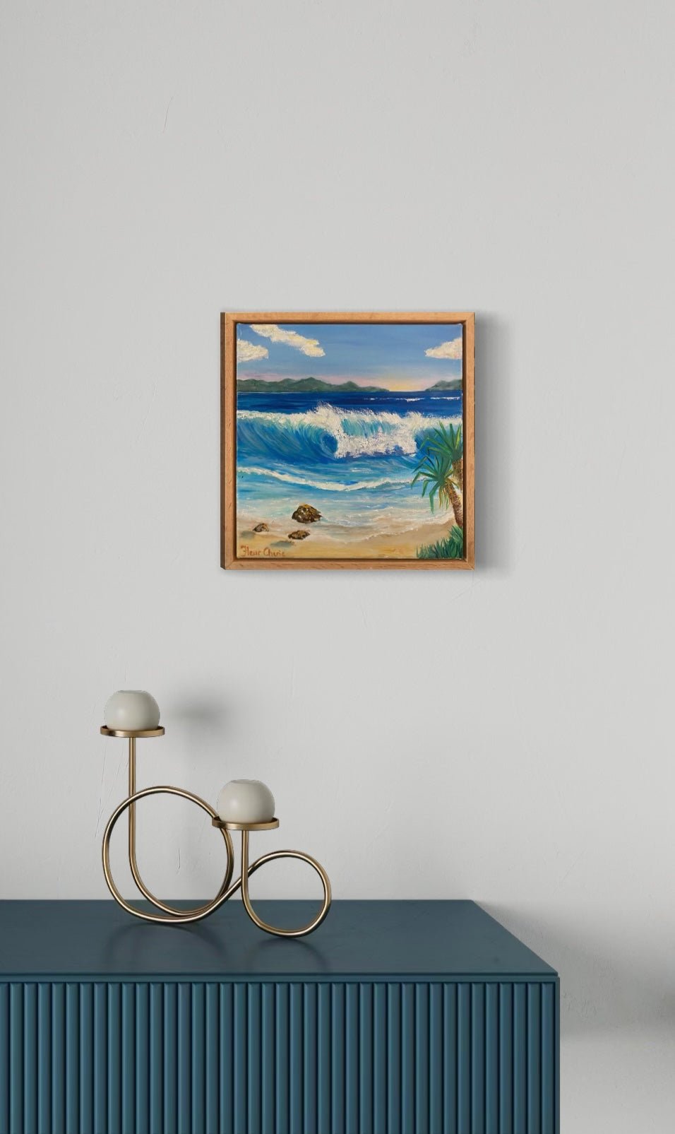 Serenity by the Sea - Gold Coast Gallery Of ArtFleur Cherie