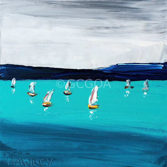 Set Sail - Fine Art Print - Gold Coast Gallery Of ArtAngela Hawkey