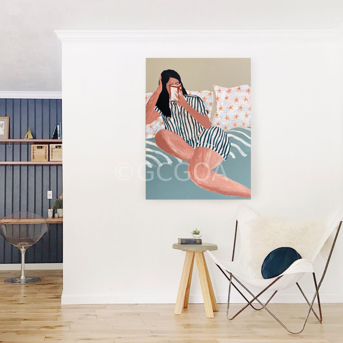 Settled In For The Night - Original Art - Gold Coast Gallery Of ArtMarnie Mcknight