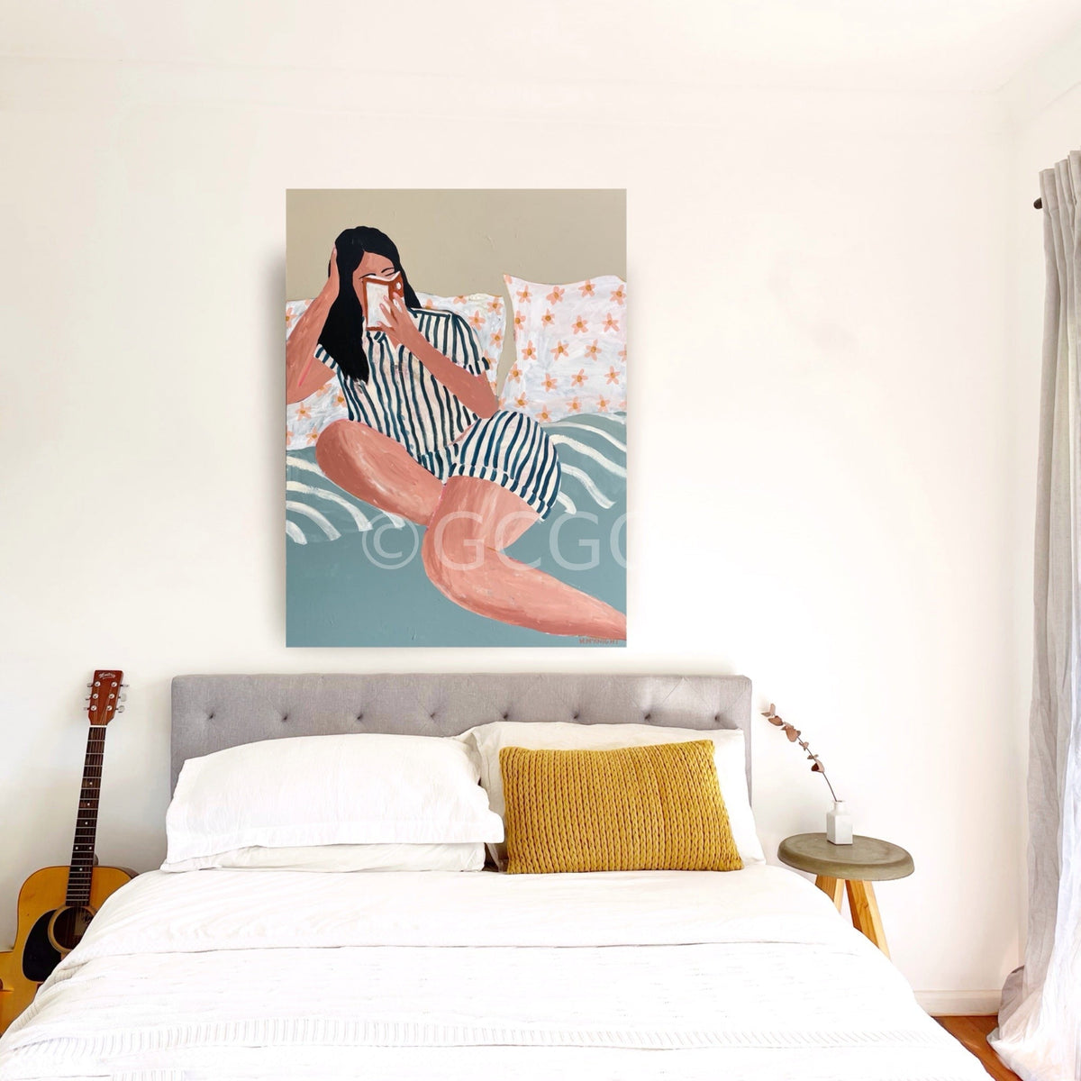 Settled In For The Night - Original Art - Gold Coast Gallery Of ArtMarnie Mcknight