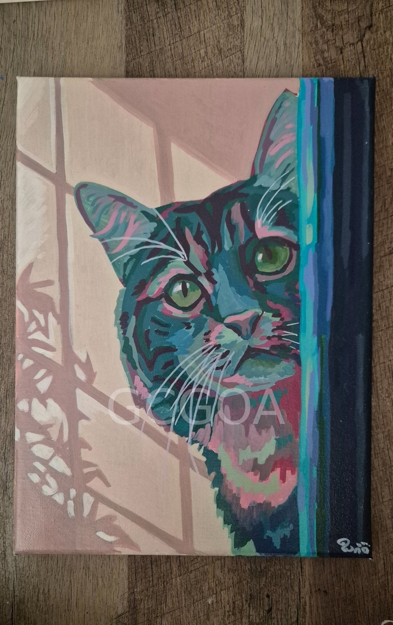Shadow Cat - Gold Coast Gallery Of ArtRenae Hall