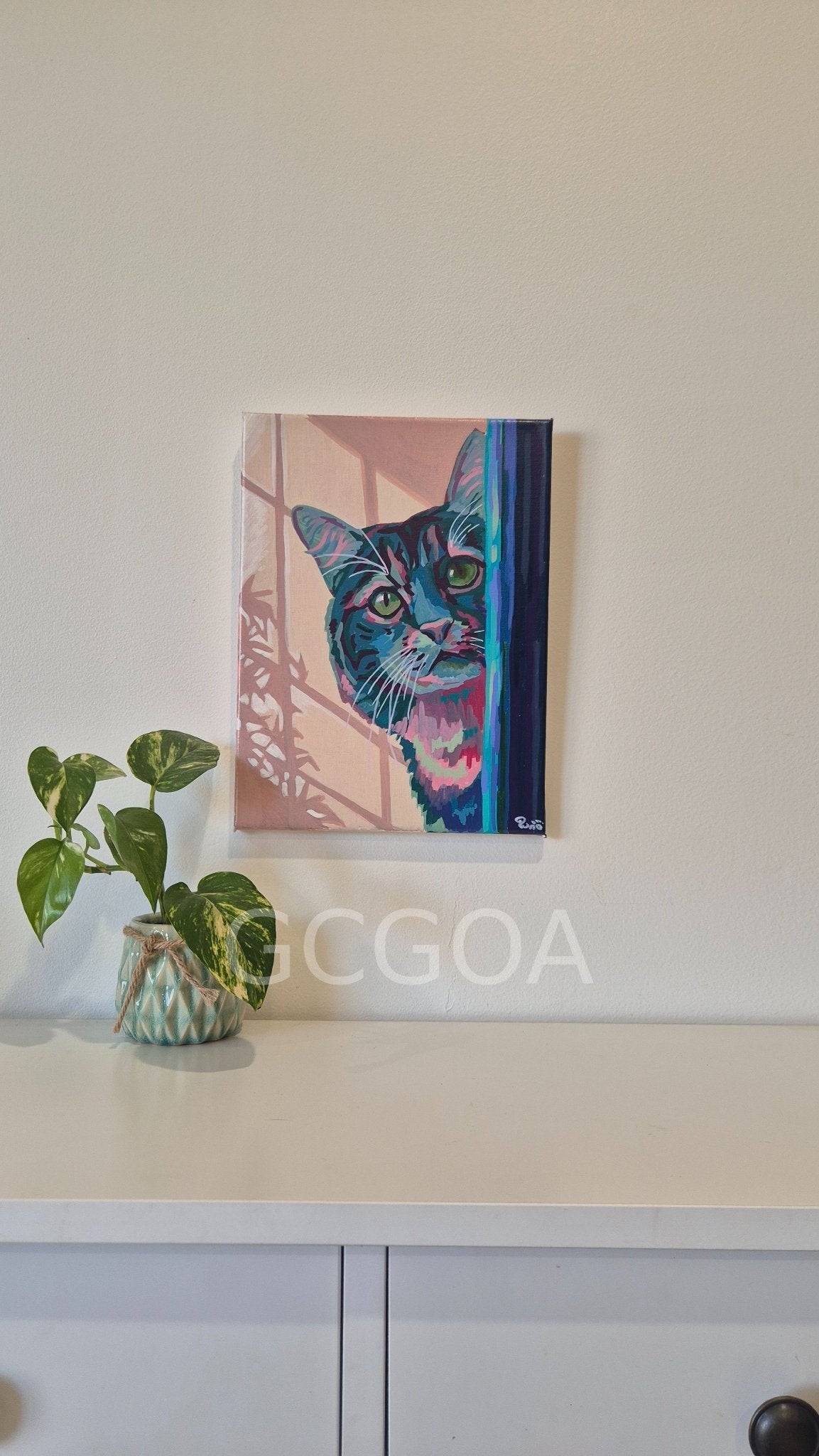 Shadow Cat - Gold Coast Gallery Of ArtRenae Hall