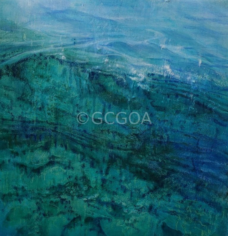 Shallow Blues - Gold Coast Gallery Of ArtPatricia Walsh
