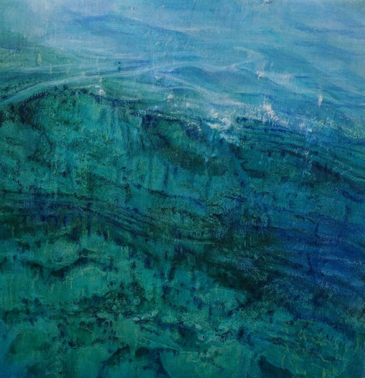 Shallow Blues - Gold Coast Gallery Of ArtPatricia Walsh