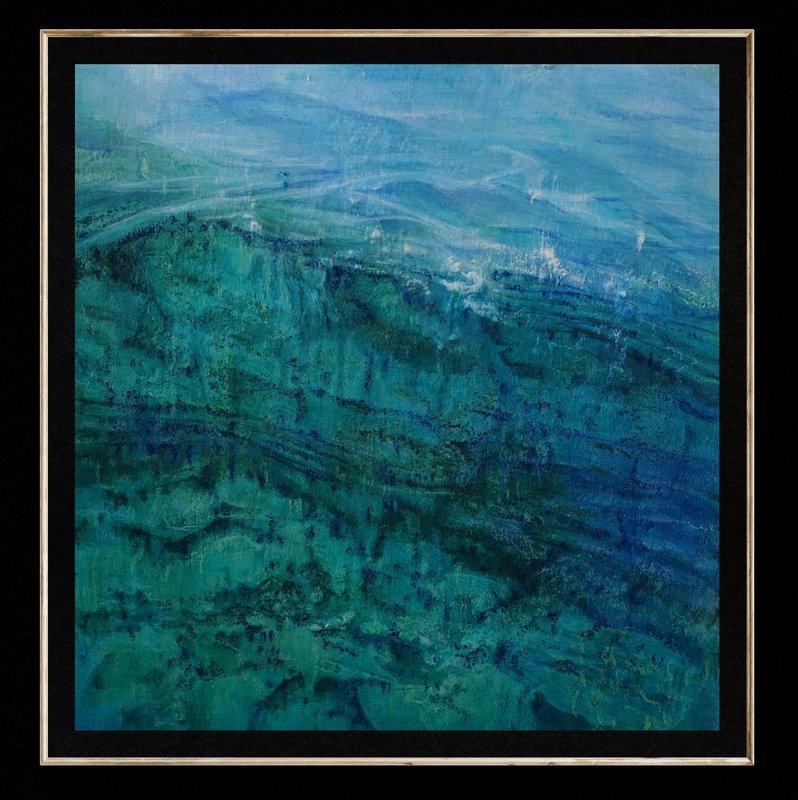 Shallow Blues - Gold Coast Gallery Of ArtPatricia Walsh