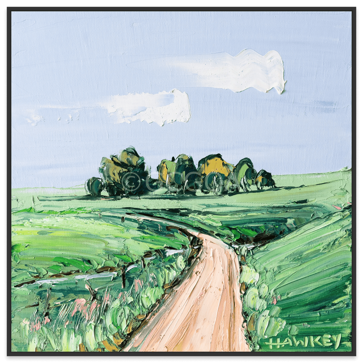 Shallow Creek - Fine Art Print - Gold Coast Gallery Of ArtAngela Hawkey