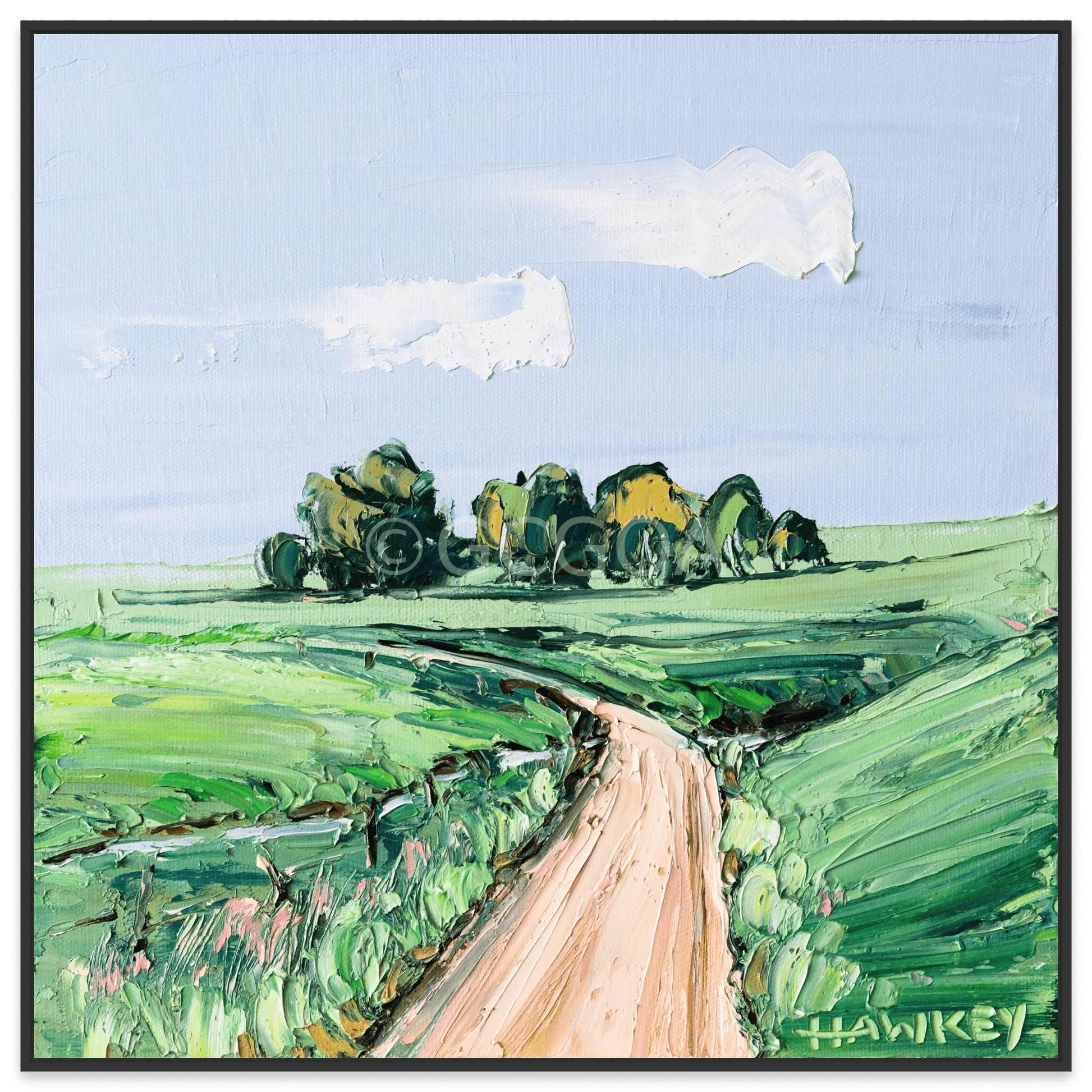 Shallow Creek - Fine Art Print - Gold Coast Gallery Of ArtAngela Hawkey