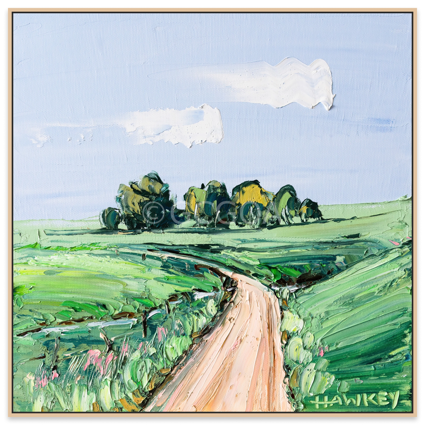 Shallow Creek - Fine Art Print - Gold Coast Gallery Of ArtAngela Hawkey
