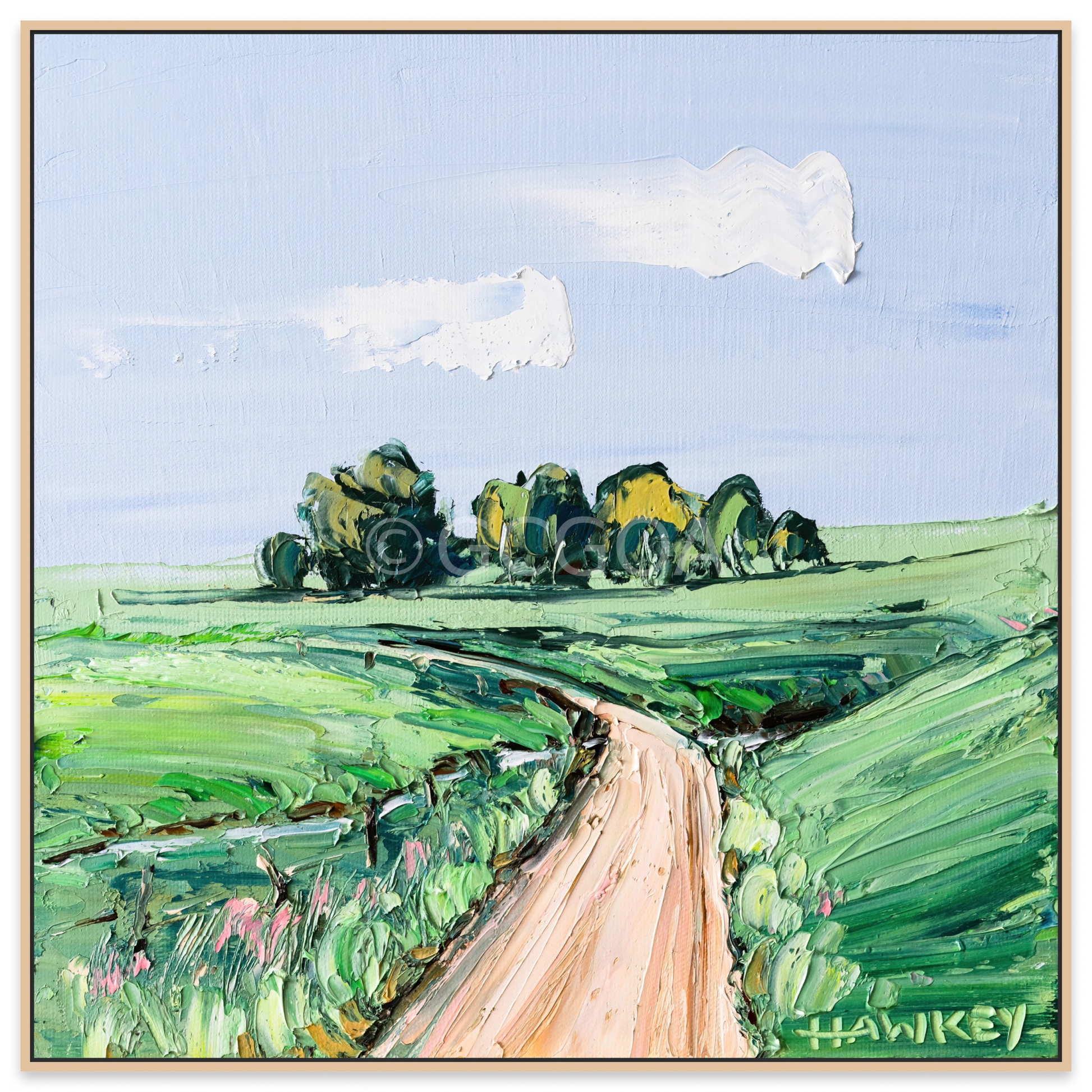 Shallow Creek - Fine Art Print - Gold Coast Gallery Of ArtAngela Hawkey