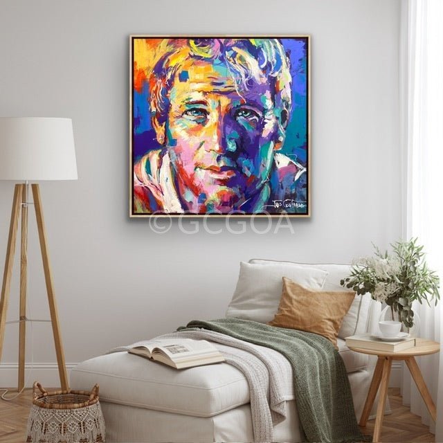 Shane Warne - Original Art - Gold Coast Gallery Of ArtJos Coufreur