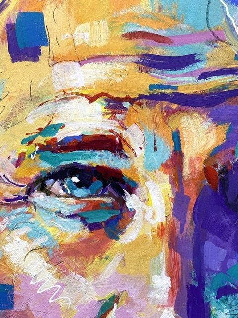 Shane Warne - Original Art - Gold Coast Gallery Of ArtJos Coufreur