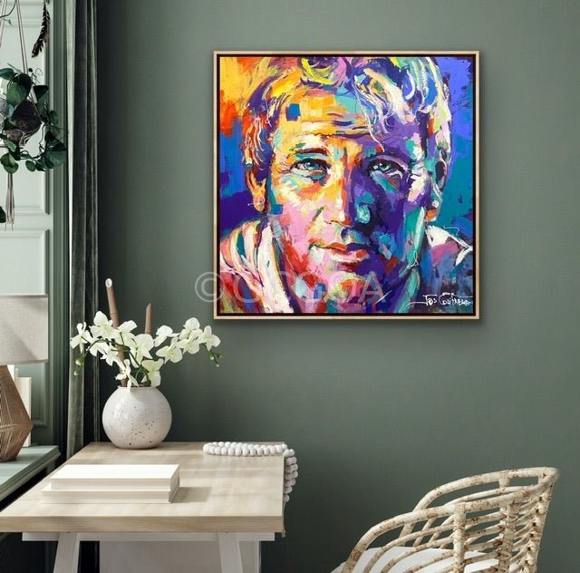 Shane Warne - Original Art - Gold Coast Gallery Of ArtJos Coufreur