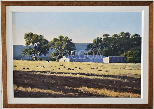 Shearing Season at the Grampians - Gold Coast Gallery Of ArtRod Moore