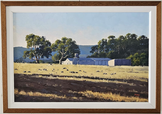 Shearing Season at the Grampians - Gold Coast Gallery Of ArtRod Moore