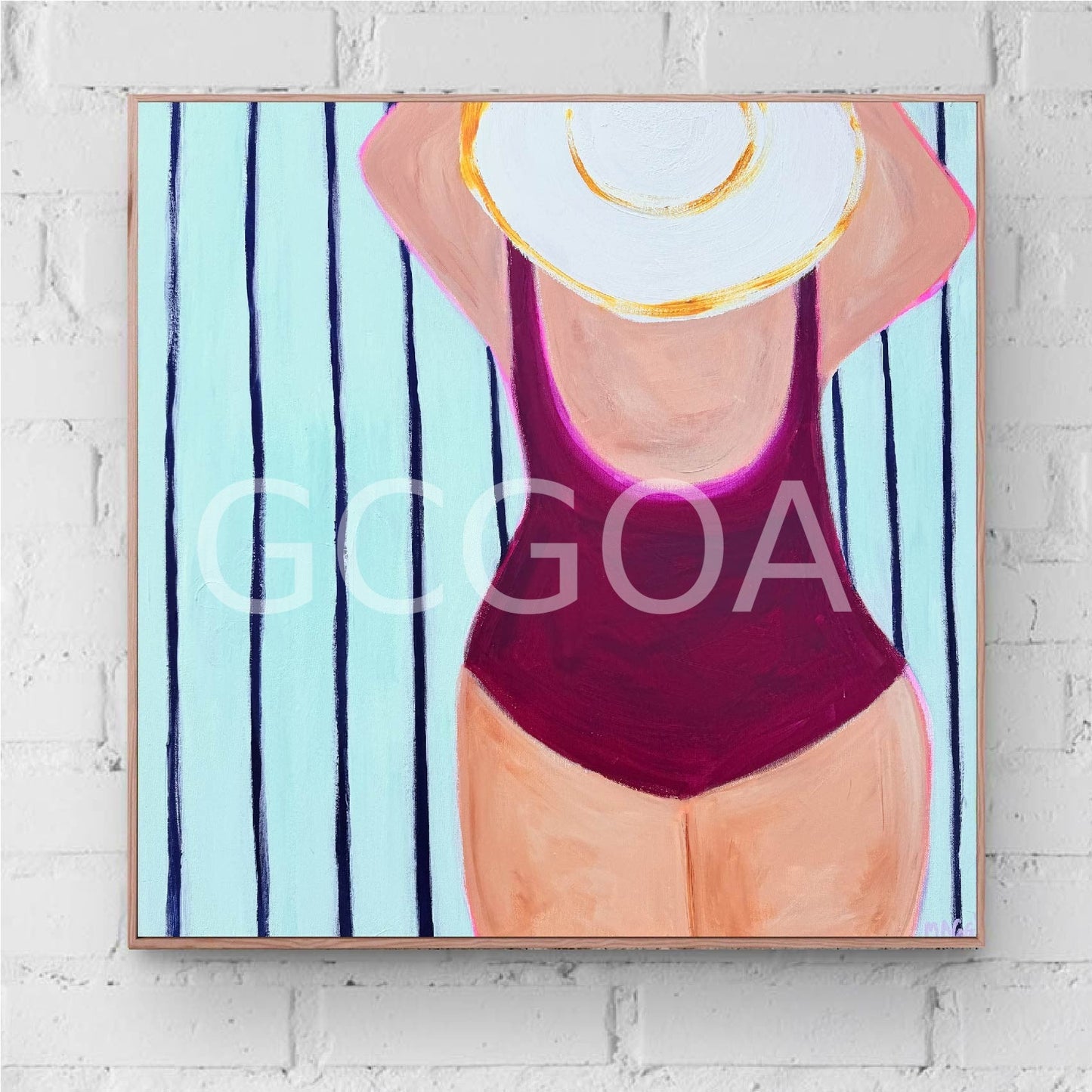 Shelly Beach Bather - Gold Coast Gallery Of ArtMaggi Mcdonald