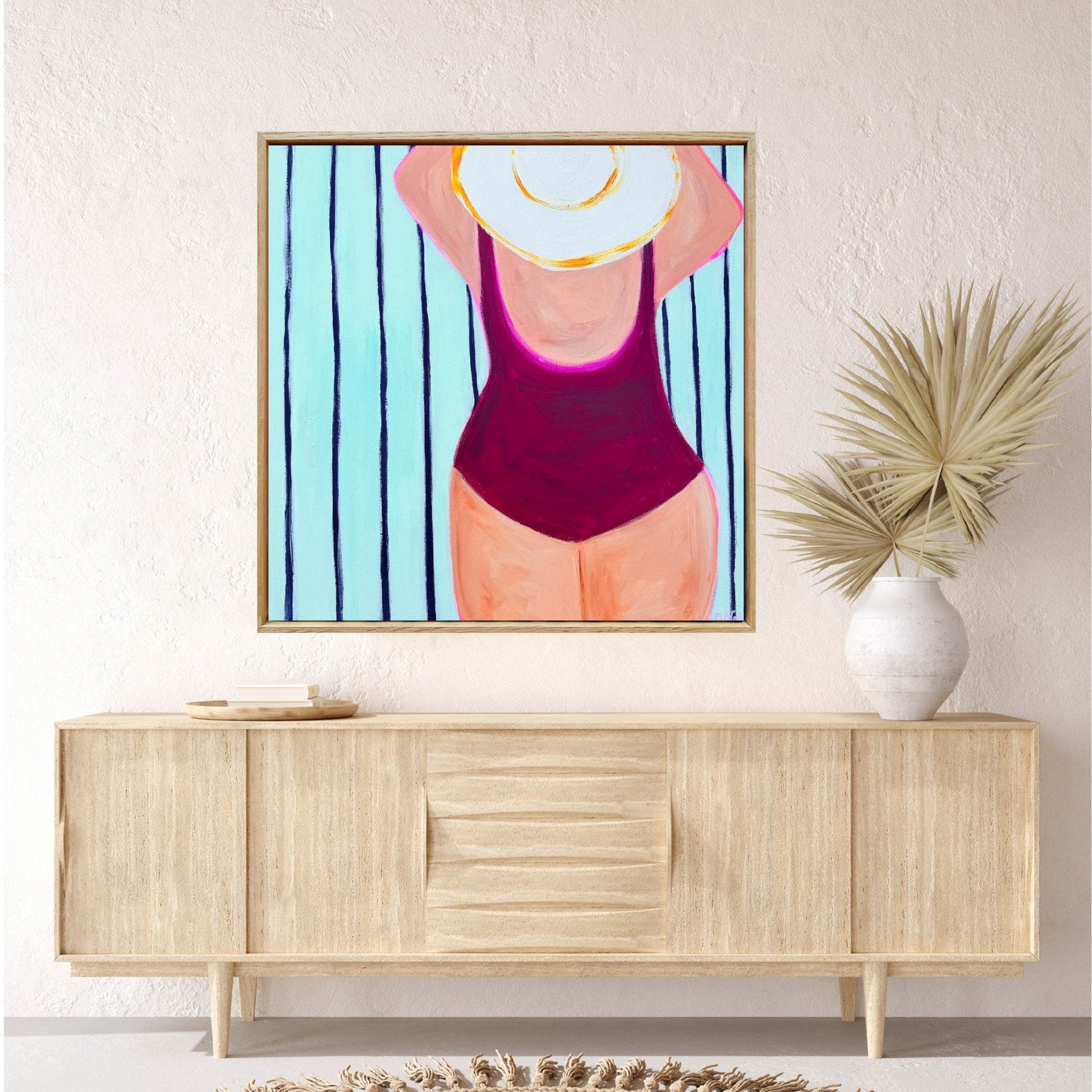Shelly Beach Bather - Gold Coast Gallery Of ArtMaggi Mcdonald