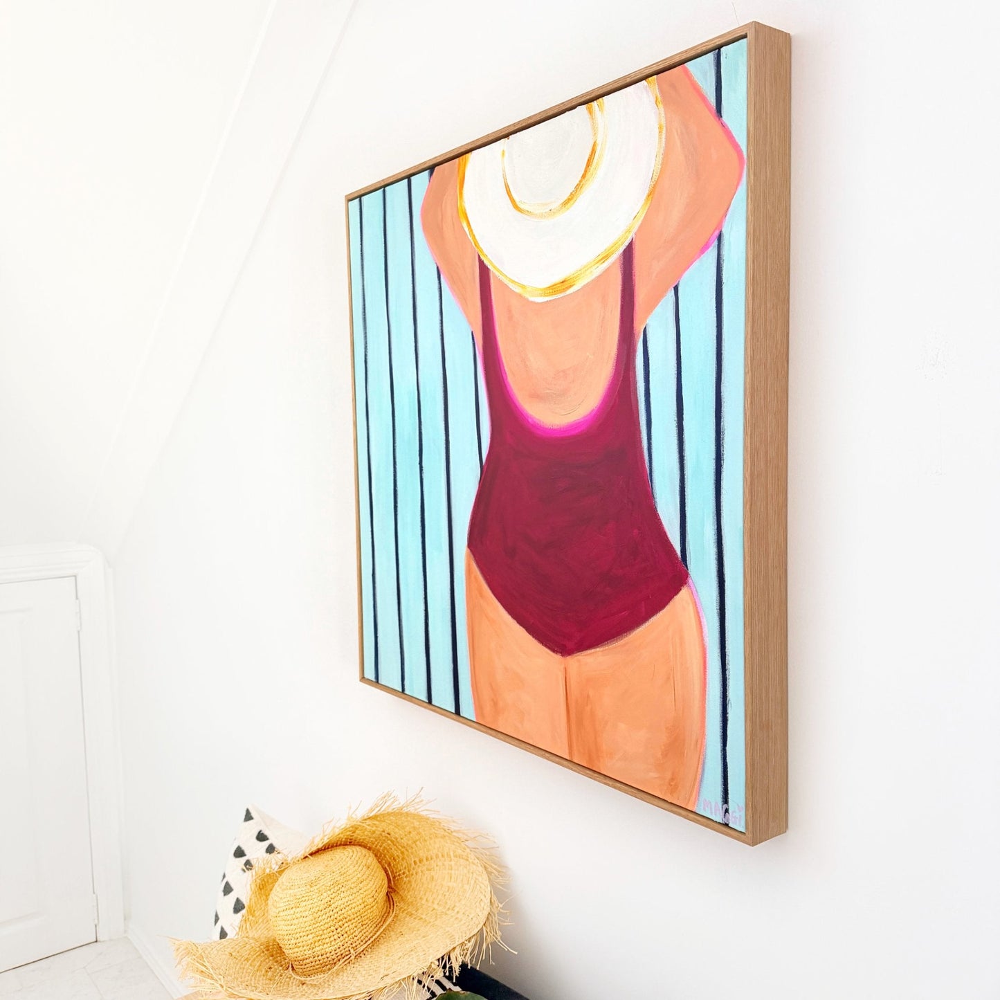 Shelly Beach Bather - Gold Coast Gallery Of ArtMaggi Mcdonald