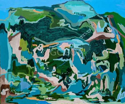 Shifting Landscapes - Original Art - Gold Coast Gallery Of ArtAlpana Rai