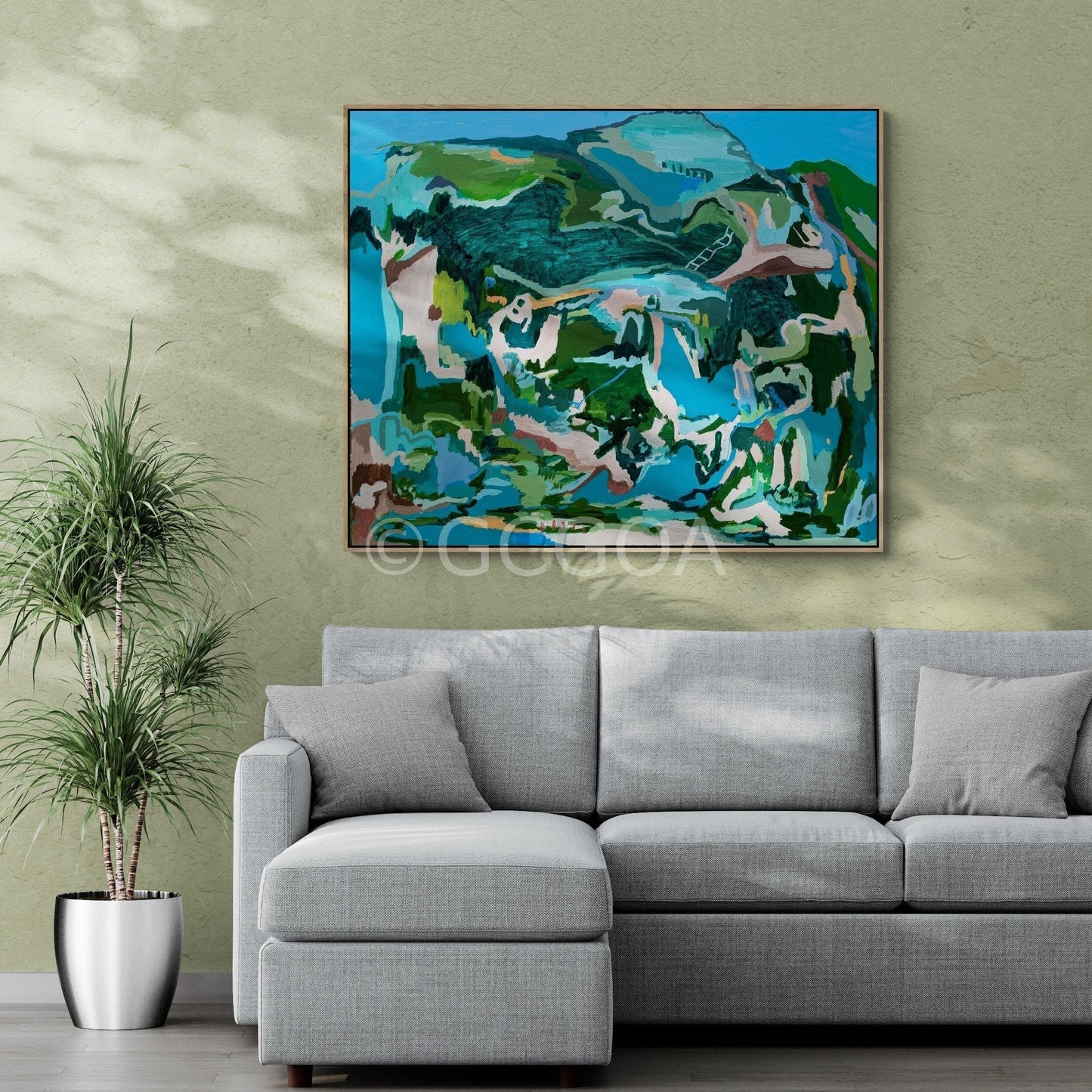 Shifting Landscapes - Original Art - Gold Coast Gallery Of ArtAlpana Rai