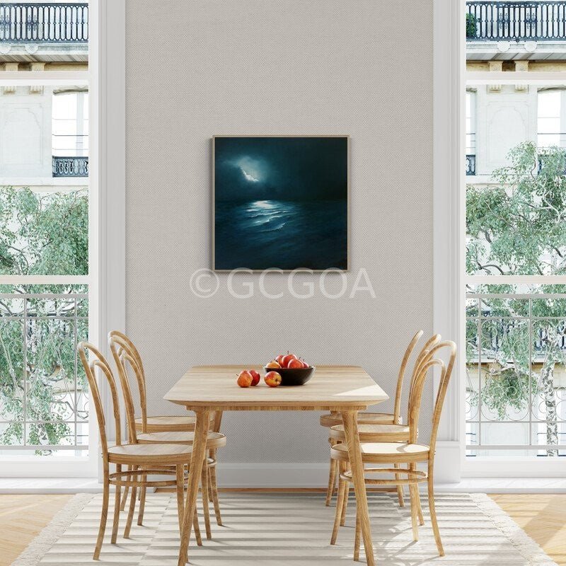 Shimmering Waves - Original Art - Gold Coast Gallery Of ArtLucinda Leveille