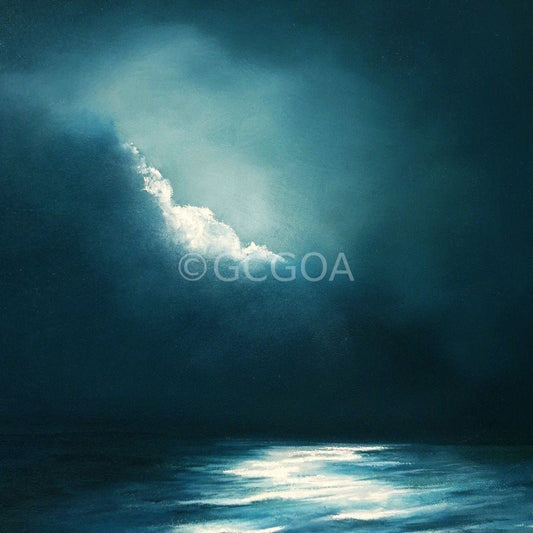 Shimmering Waves - Original Art - Gold Coast Gallery Of ArtLucinda Leveille