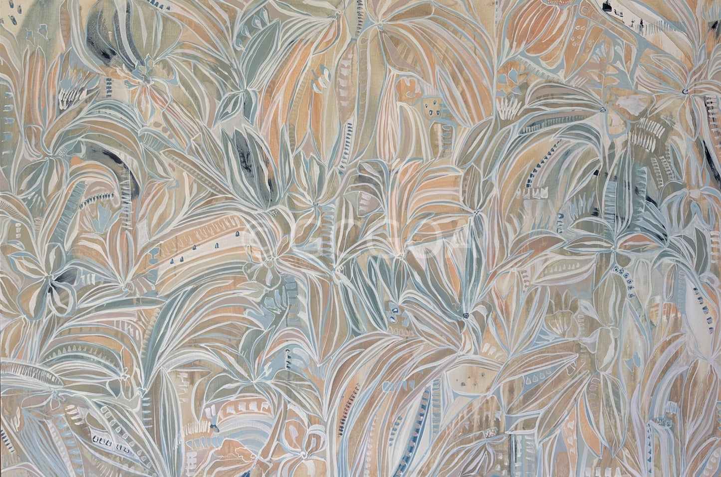 Shoreline Fleur - Original Art - Gold Coast Gallery Of ArtCarley Bourne