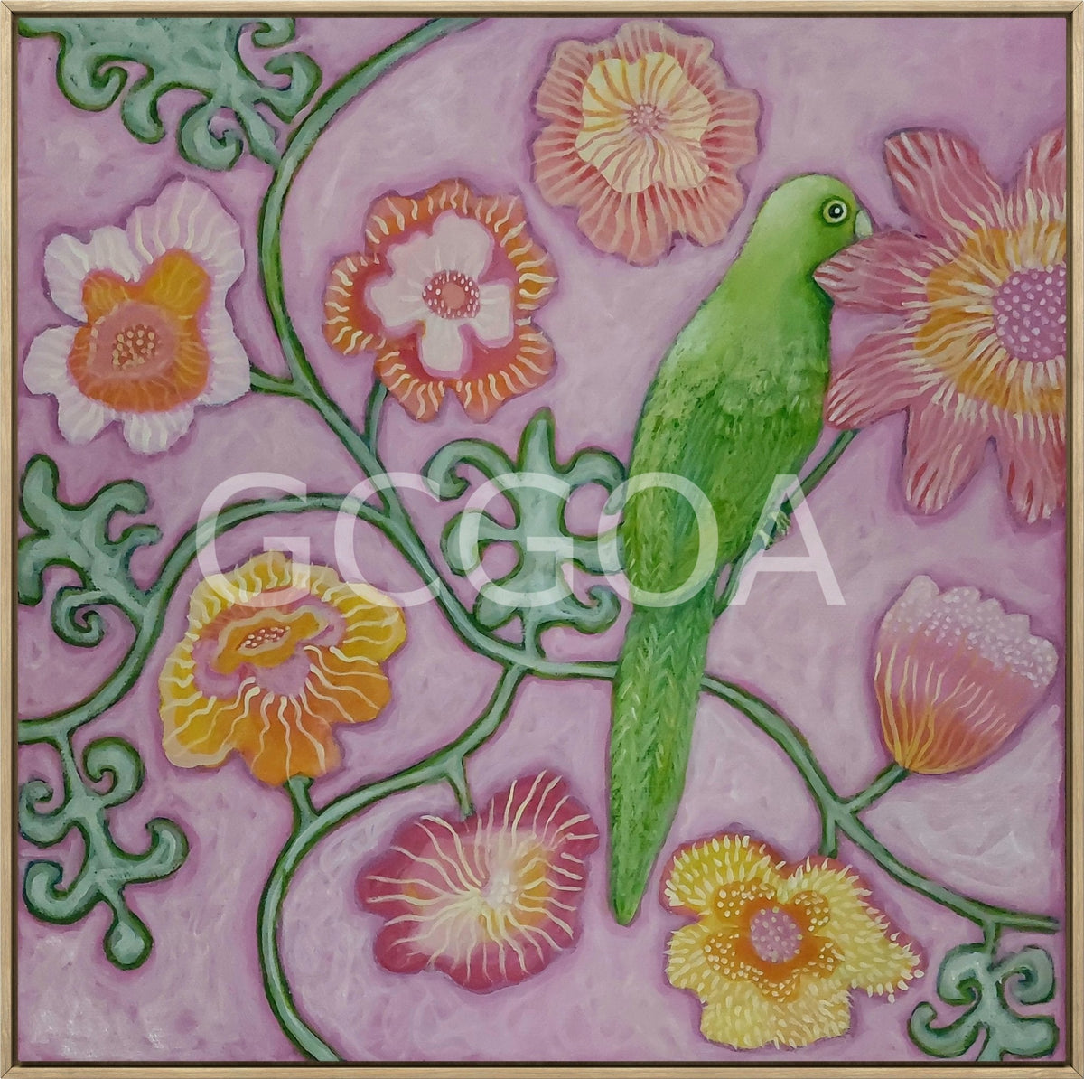 Shy Little Parrot - Gold Coast Gallery Of ArtFiona Thorning