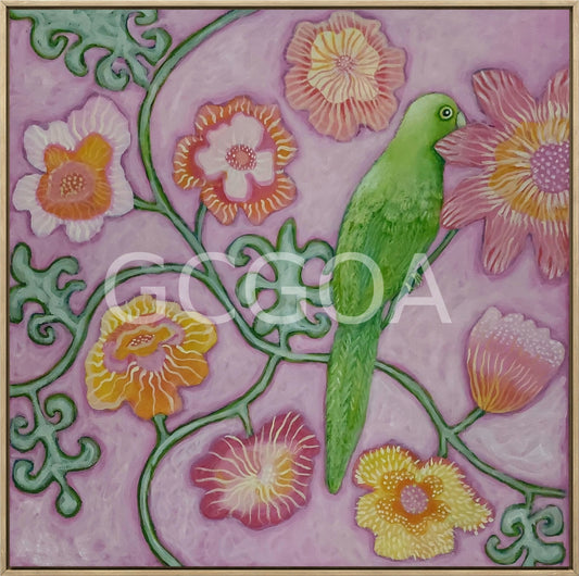 Shy Little Parrot - Gold Coast Gallery Of ArtFiona Thorning