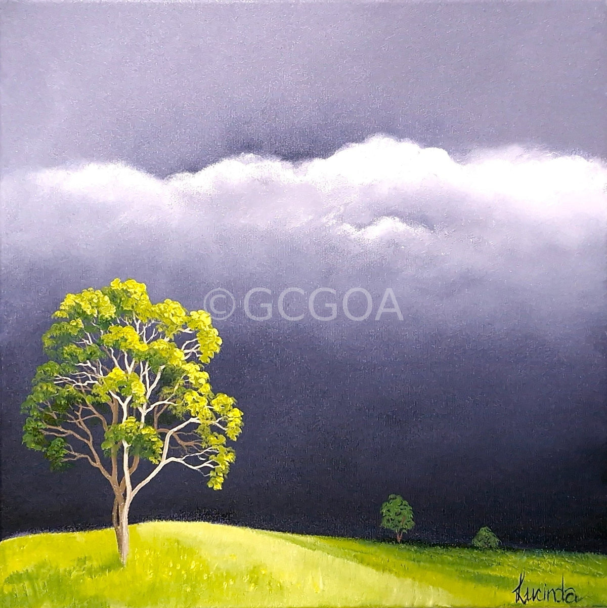 Silence Before The Storm - Original Art - Gold Coast Gallery Of ArtLucinda Leveille