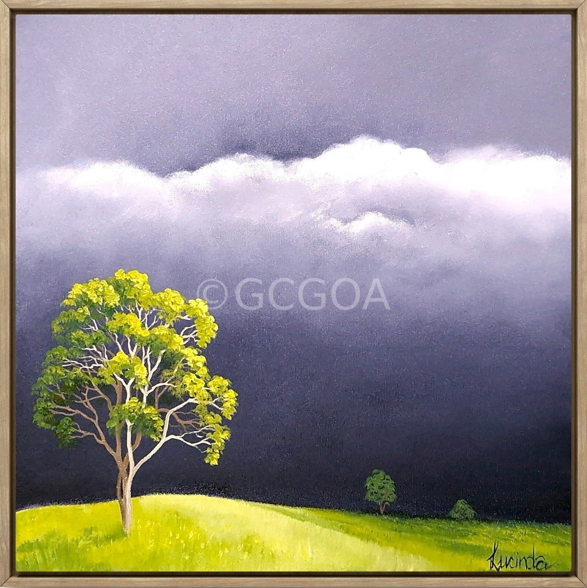 Silence Before The Storm - Original Art - Gold Coast Gallery Of ArtLucinda Leveille