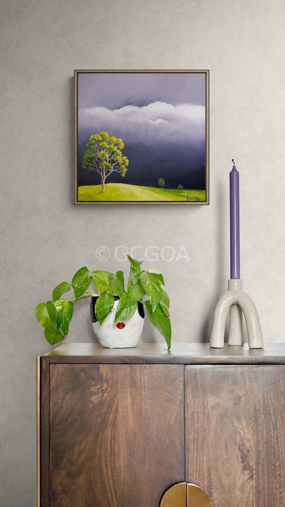 Silence Before The Storm - Original Art - Gold Coast Gallery Of ArtLucinda Leveille
