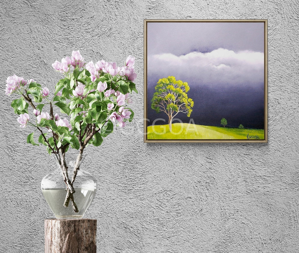 Silence Before The Storm - Original Art - Gold Coast Gallery Of ArtLucinda Leveille