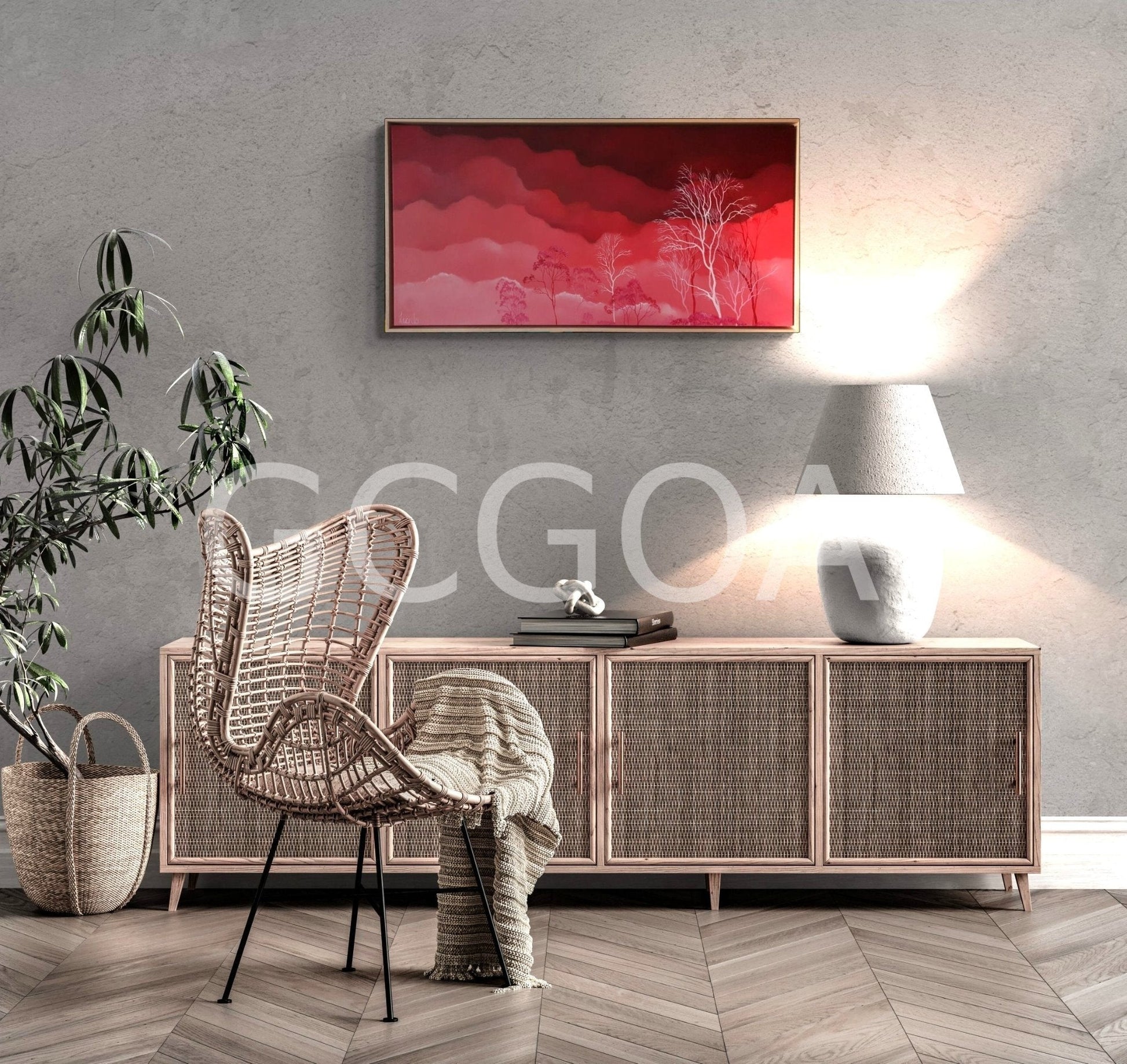 Silver Pink Skies - Gold Coast Gallery Of ArtLucinda Leveille