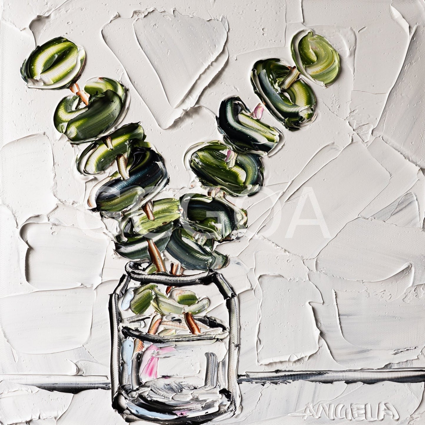 Simply Green - Gold Coast Gallery Of ArtAngela Hawkey
