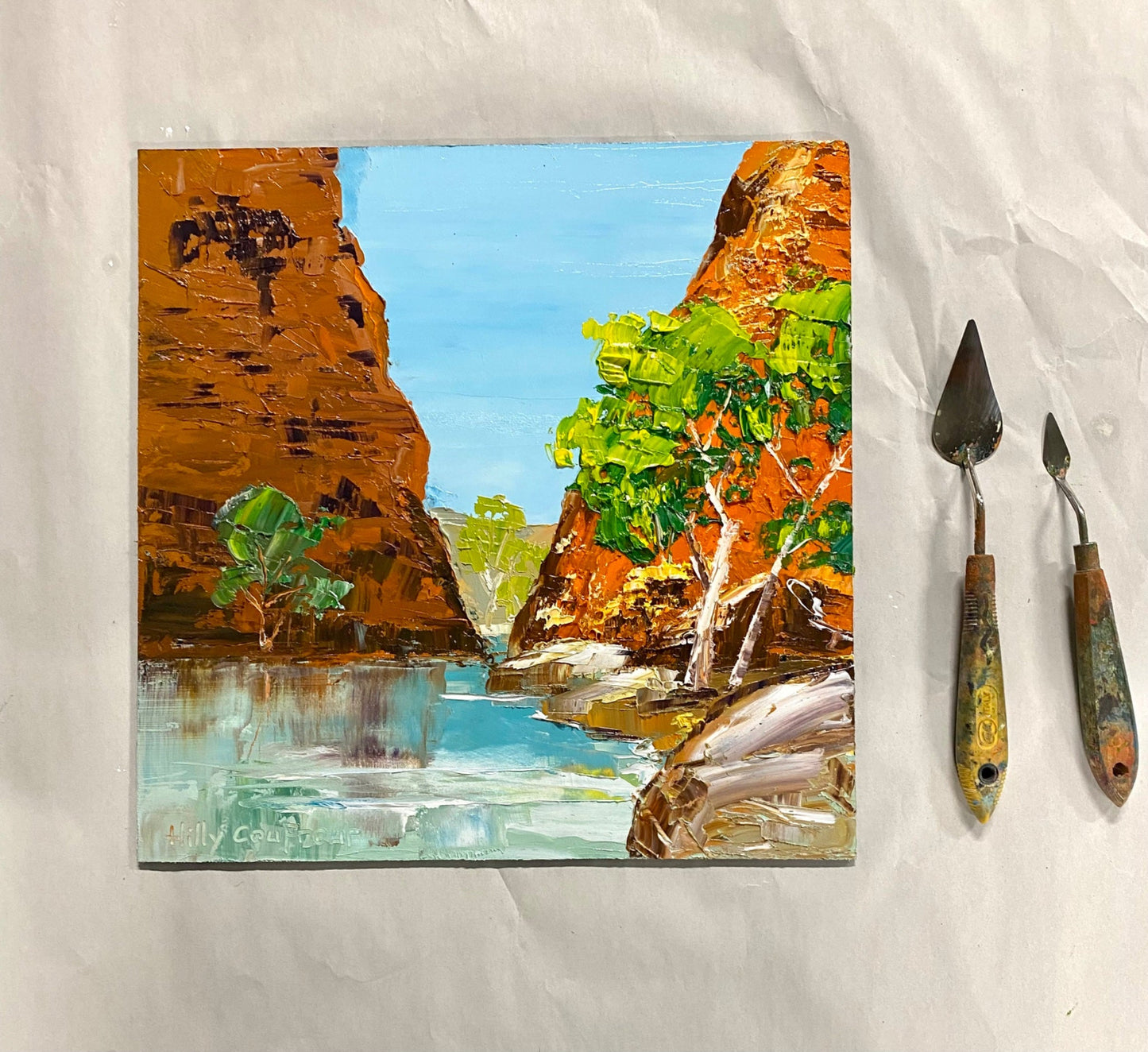 Simpsons Gap 2 - Gold Coast Gallery Of ArtHilly Coufreur