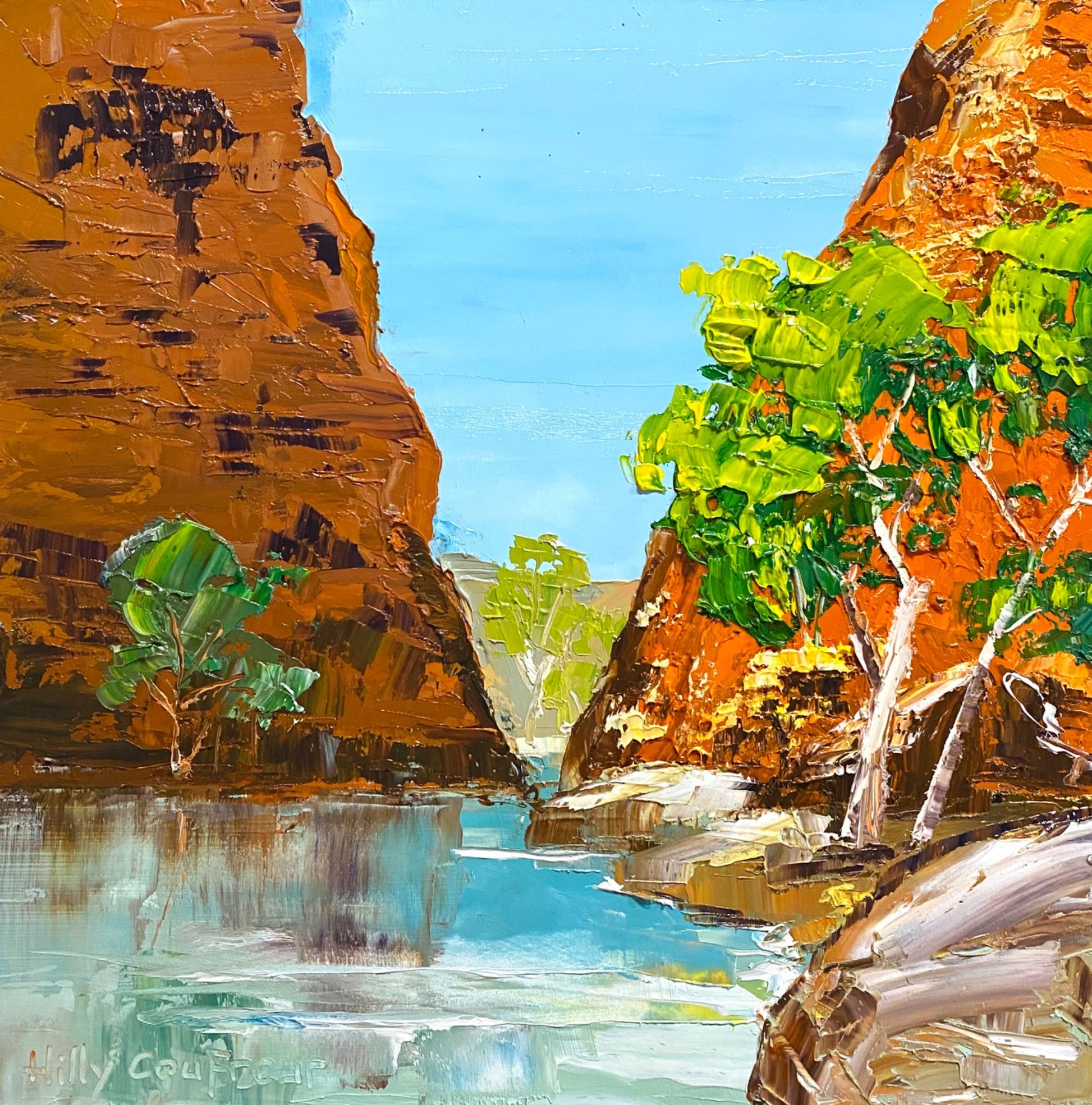 Simpsons Gap 2 - Gold Coast Gallery Of ArtHilly Coufreur