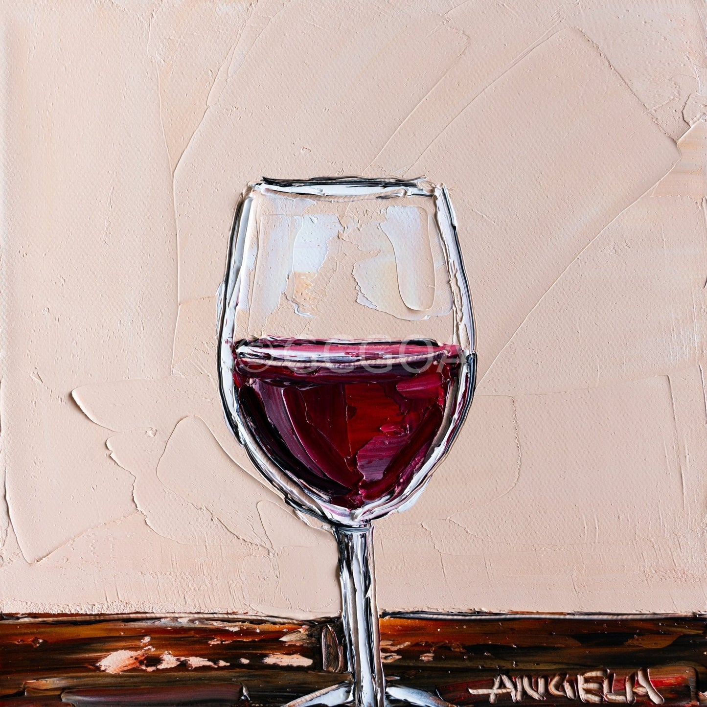 Smooth Red - Fine Art Print - Gold Coast Gallery Of ArtAngela Hawkey