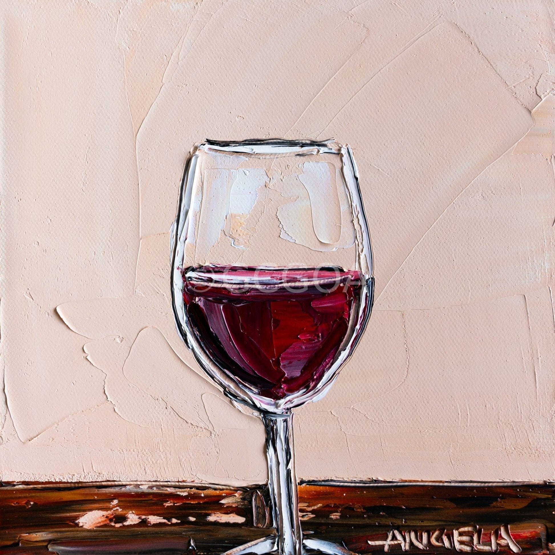 Smooth Red - Fine Art Print - Gold Coast Gallery Of ArtAngela Hawkey