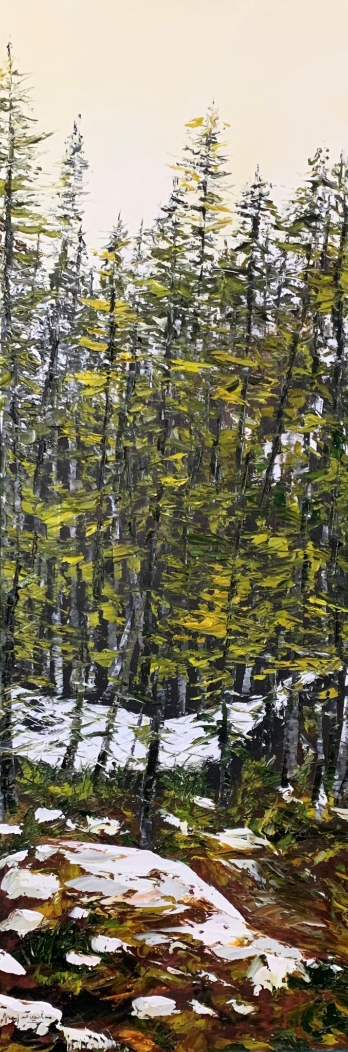 Snowy Mountain - Gold Coast Gallery Of ArtAnjana Rai