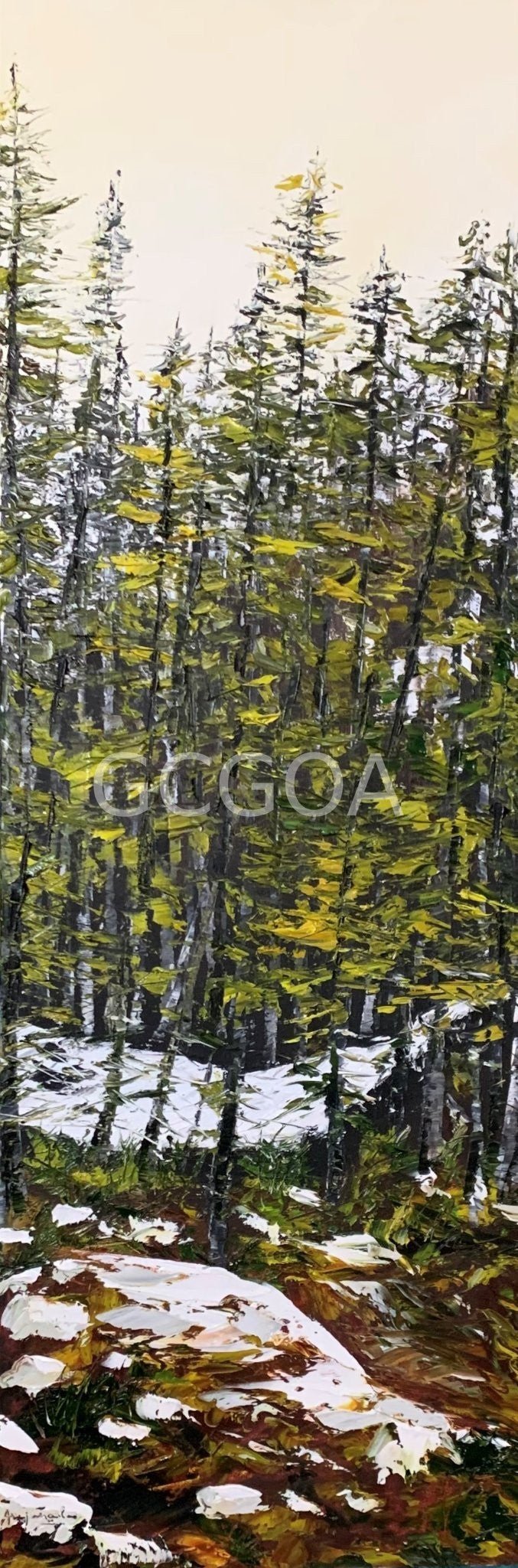 Snowy Mountain - Gold Coast Gallery Of ArtAnjana Rai