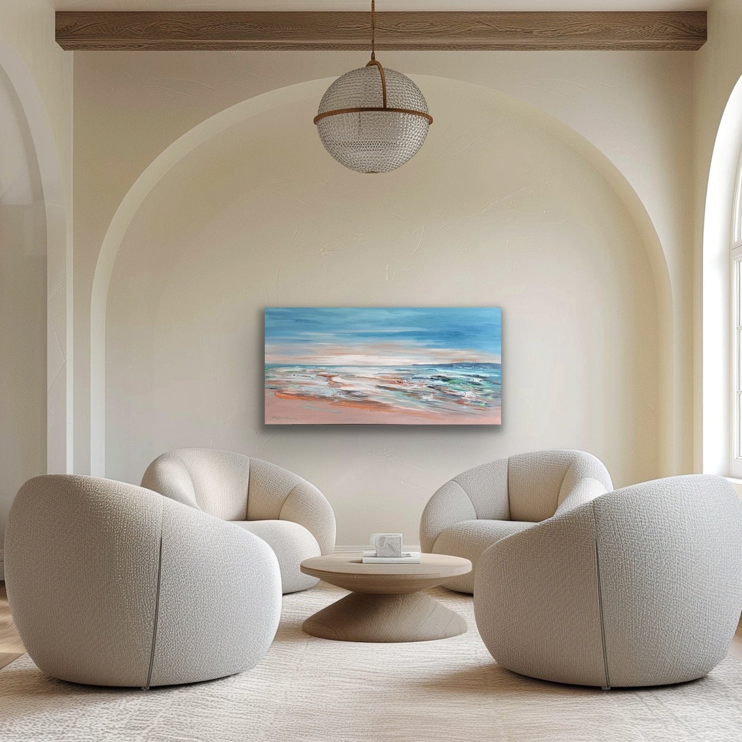 Soft morning shore, - Gold Coast Gallery Of ArtLiliana Gigovic