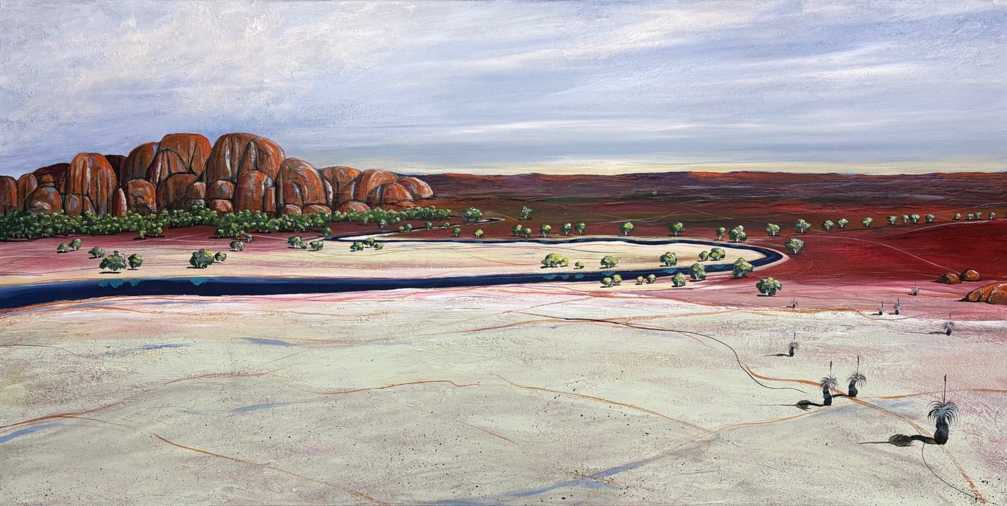 Soft Tides of An Evening Sky - Gold Coast Gallery Of ArtTania Chanter