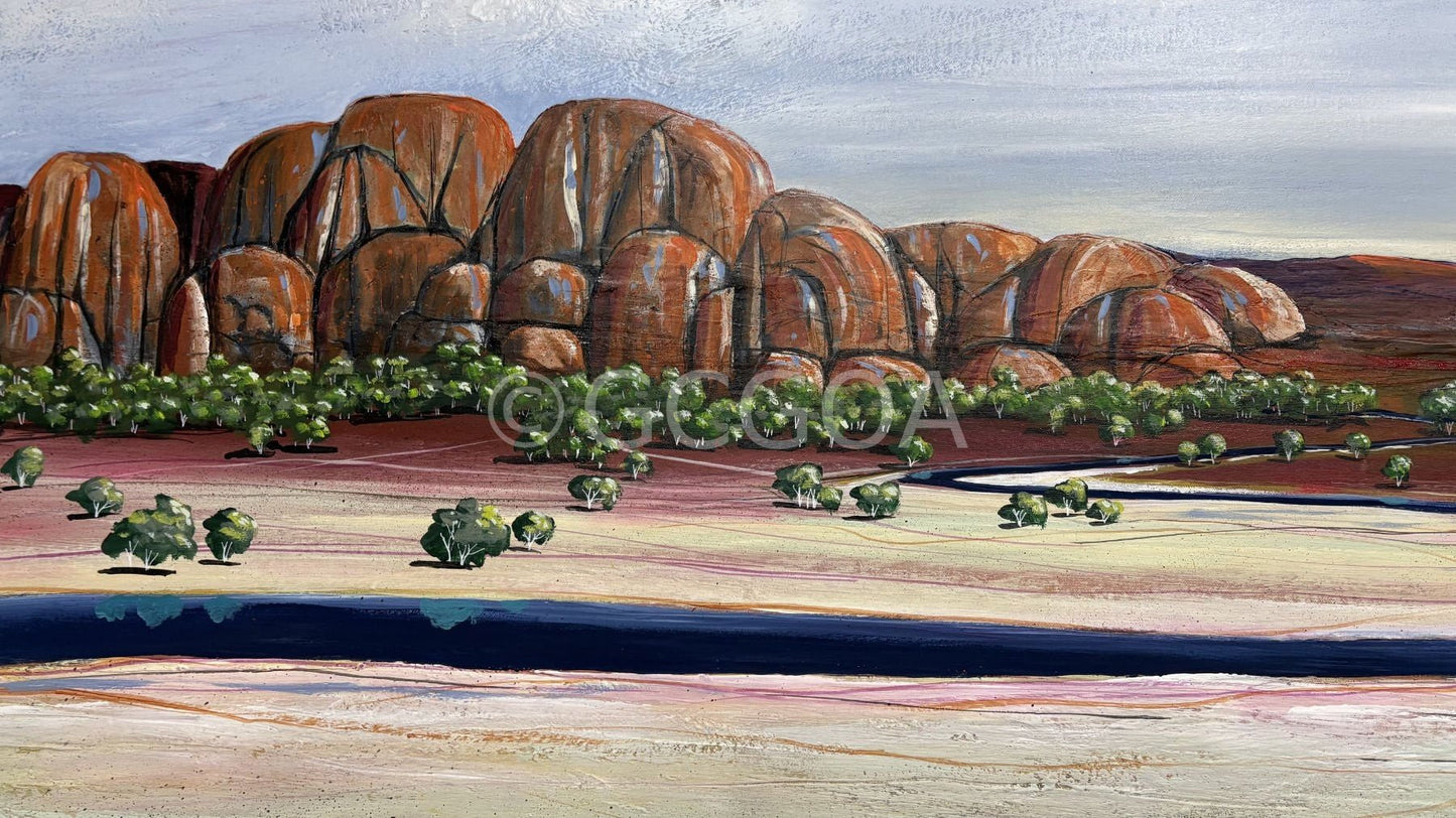 Soft Tides of An Evening Sky - Gold Coast Gallery Of ArtTania Chanter
