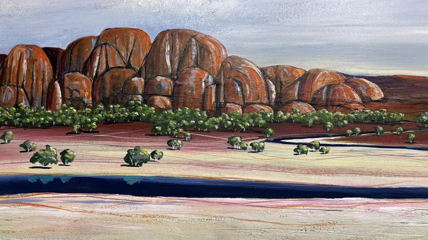 Soft Tides of An Evening Sky - Gold Coast Gallery Of ArtTania Chanter