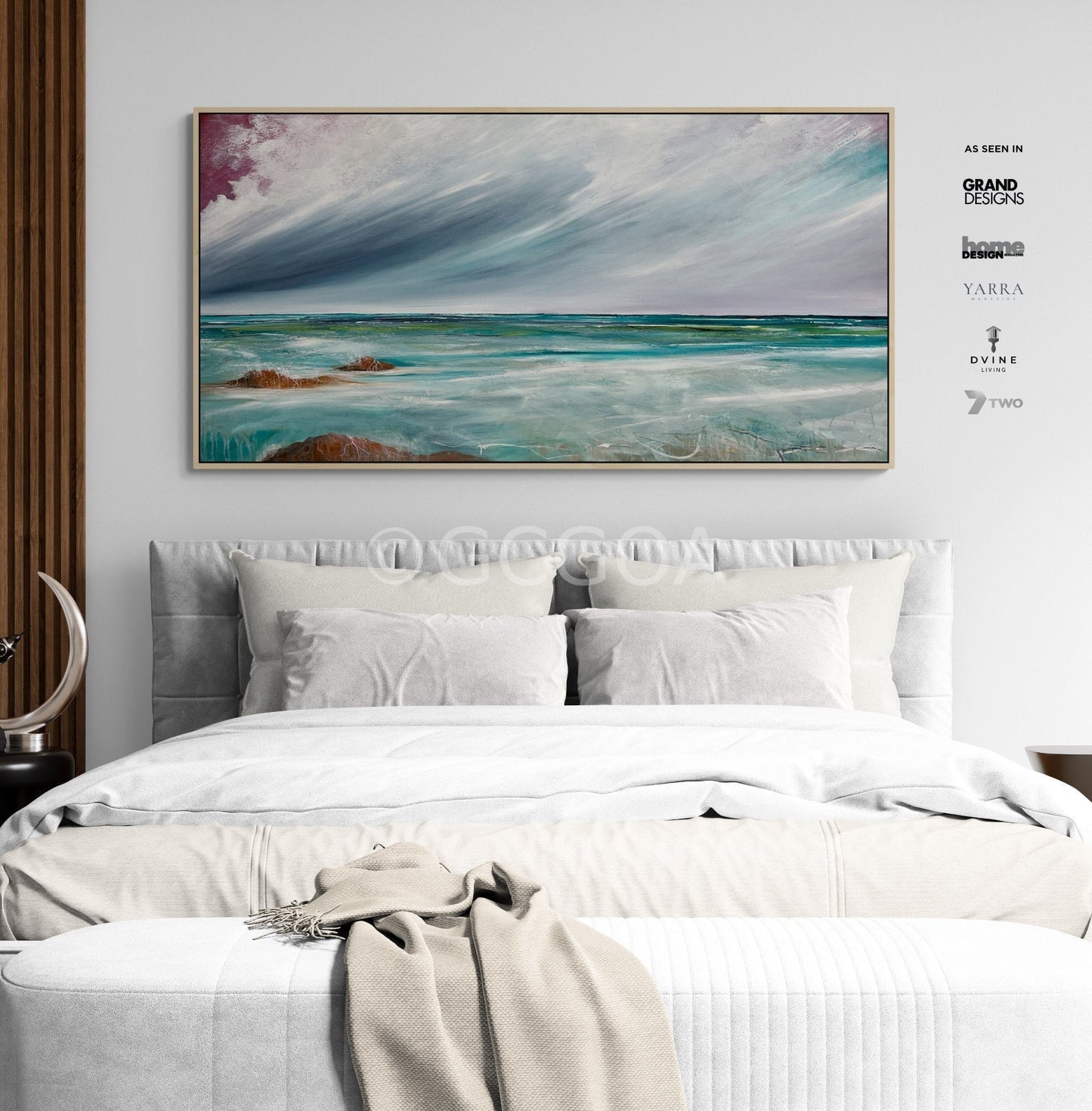 Soft Tides of an Evening Sky - Original Art - Gold Coast Gallery Of ArtTania Chanter