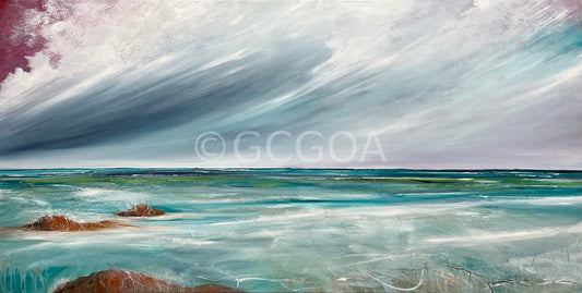 Soft Tides of an Evening Sky - Original Art - Gold Coast Gallery Of ArtTania Chanter