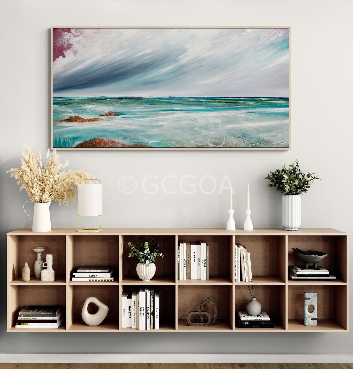 Soft Tides of an Evening Sky - Original Art - Gold Coast Gallery Of ArtTania Chanter