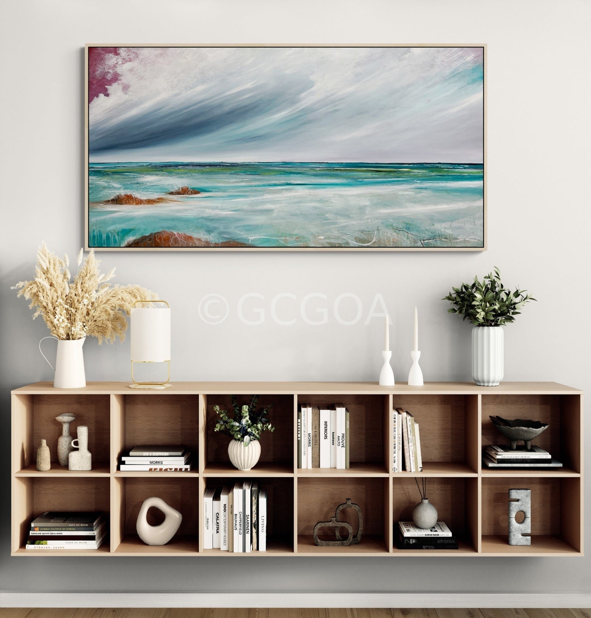 Soft Tides of an Evening Sky - Original Art - Gold Coast Gallery Of ArtTania Chanter