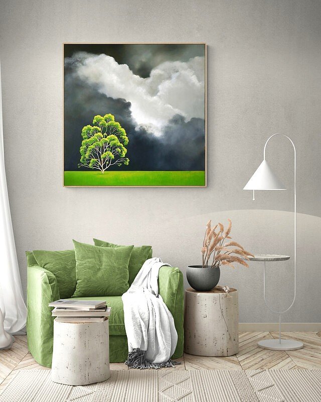 Solitude Of Sky - Gold Coast Gallery Of ArtLucinda Leveille