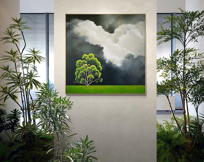 Solitude Of Sky - Gold Coast Gallery Of ArtLucinda Leveille